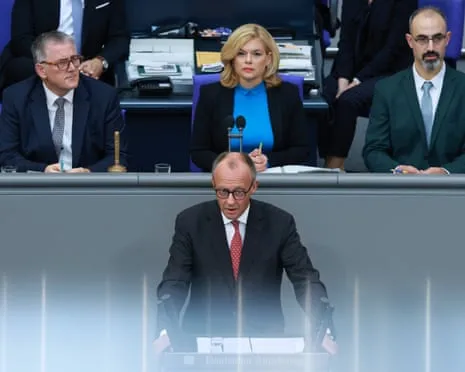 German Liberty ‘At Risk’ States the Chancellor as He Cautions Against ‘Forced Settlement’ in Ukraine