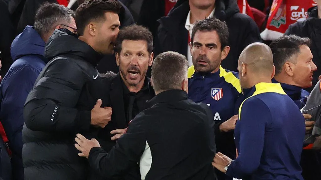 Simeone Voices Apology Following Clash involving Anfield Fans