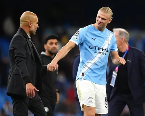 Erling Haaland Enters Elite UCL 50-Goal Group, Praised by Guardiola as CR7 and Lionel Messi's Peer