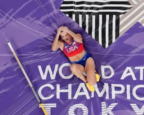 Moon claims third straight world pole vault championship in thrilling Japanese showdown