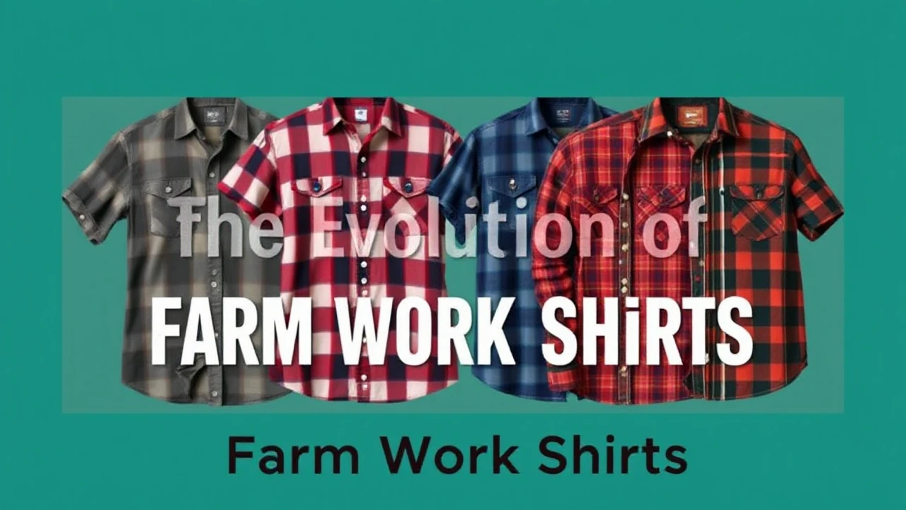 The Evolution of Farm Work Shirts: Current Trends and Innovative Designs