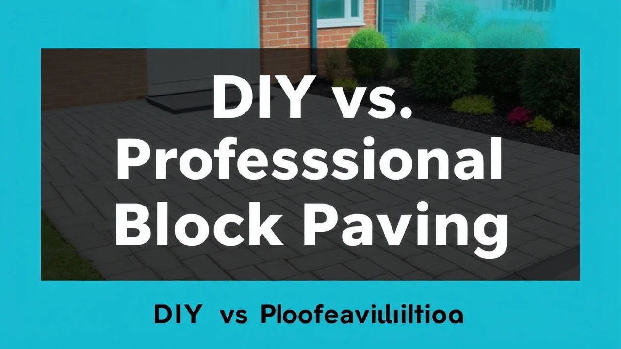 DIY vs. Professional Installation of Block Paving in Warrington