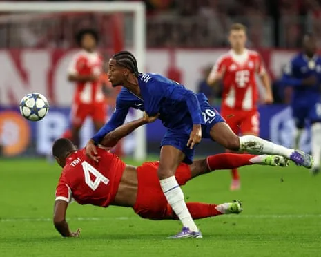 The Blues' boss rages when the German giants defender Tah escapes red card in Champions League defeat